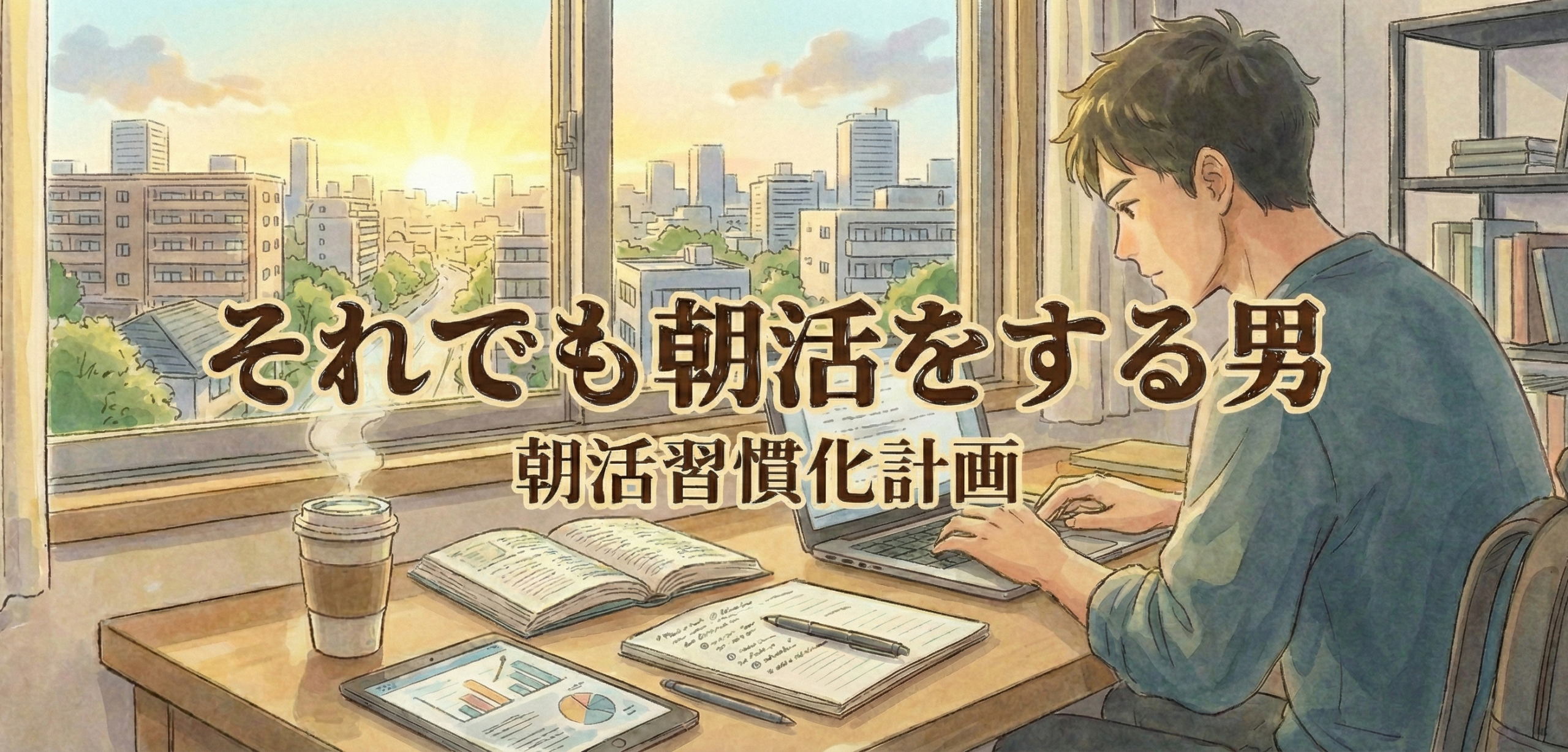 それでも朝活をする男