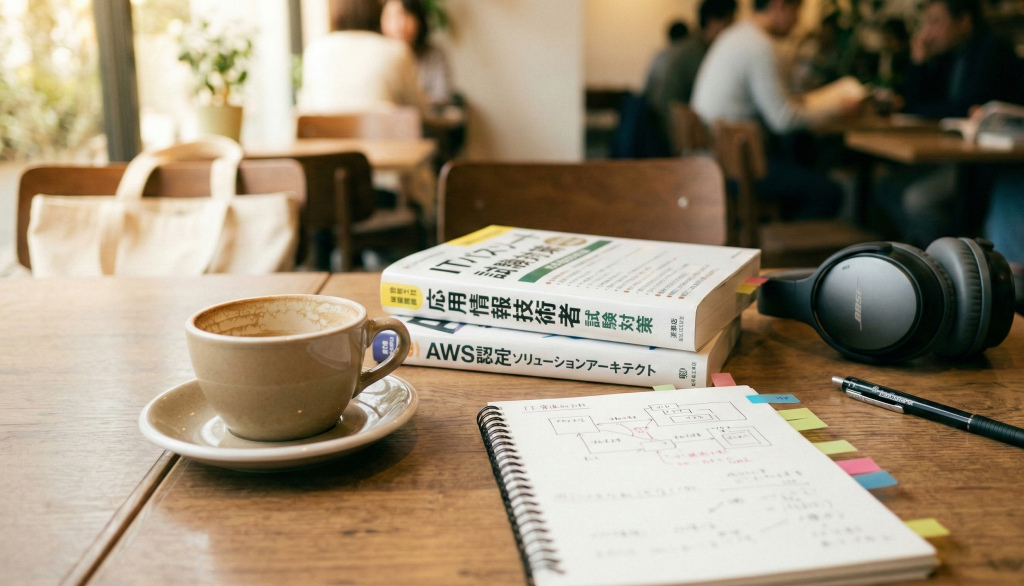 資格取得とカフェ学習のリターン